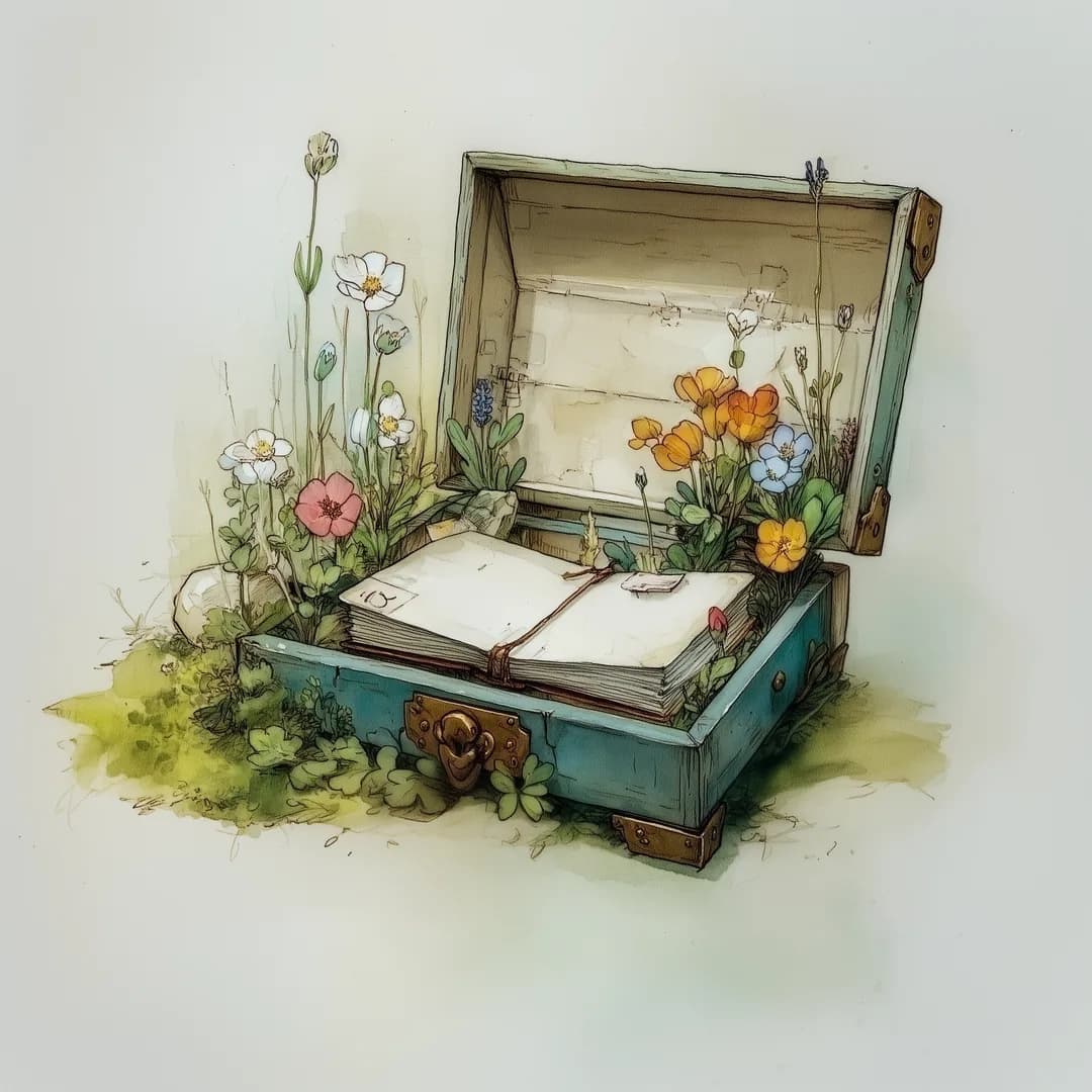 Open personalized children's book